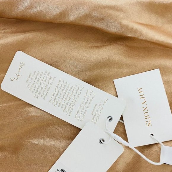 Shona Joy BNWT La Lune Bias Cut Slip Dress Women's Size 12 Desert Rose - Picture 6 of 11